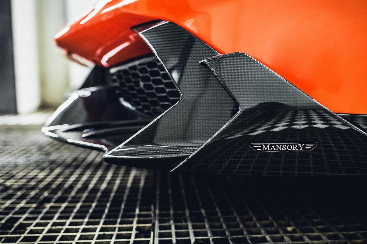 mansory aventador competition carbon fiber competition 2 front bumper