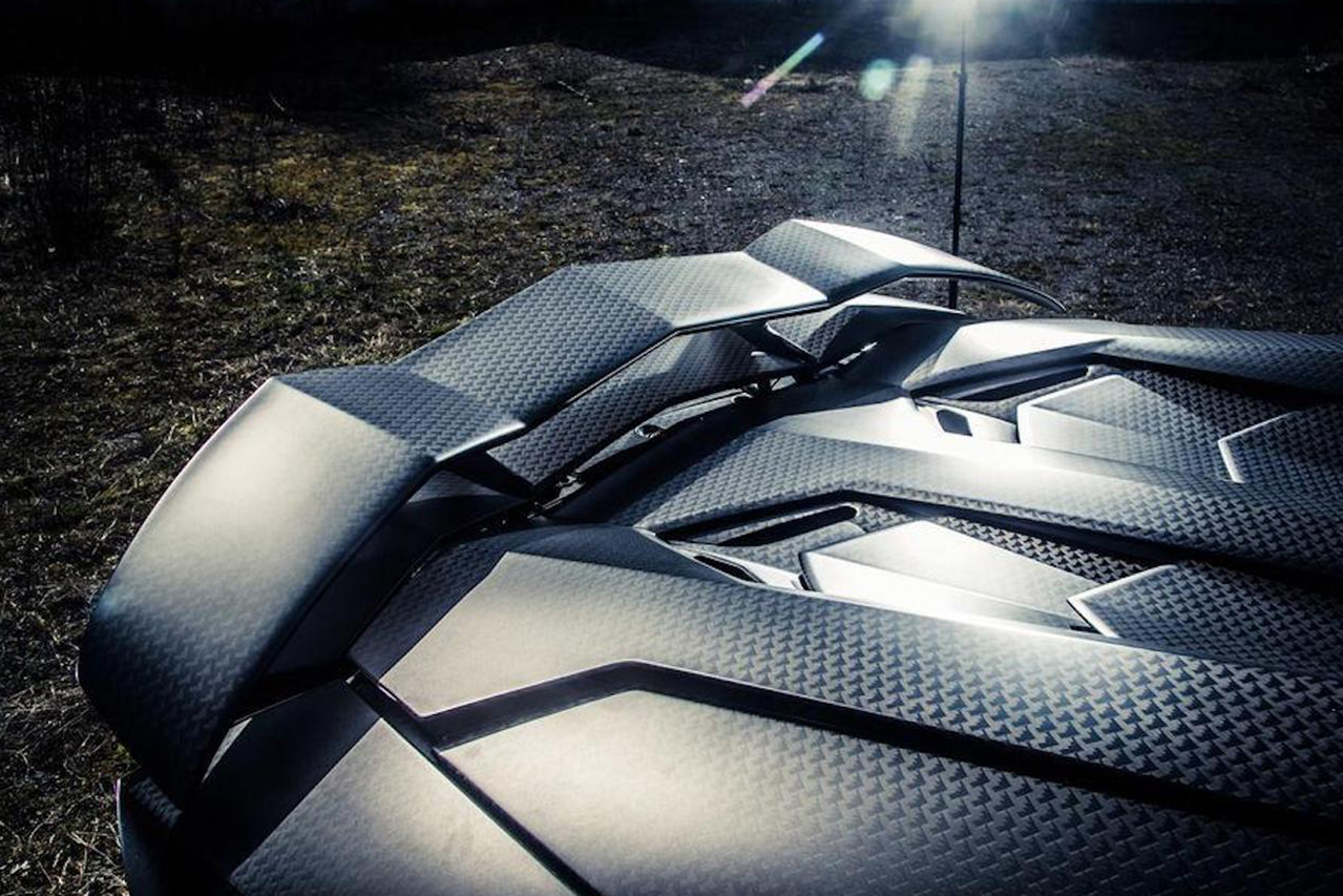 mansory aventador roadster carbonado apertos carbon fiber wide body trunk spoiler wing