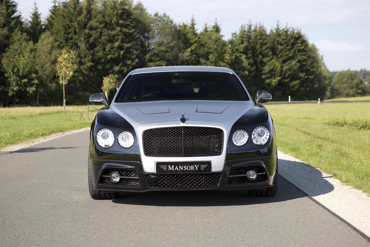 mansory bentley flying spur front bumper front grill