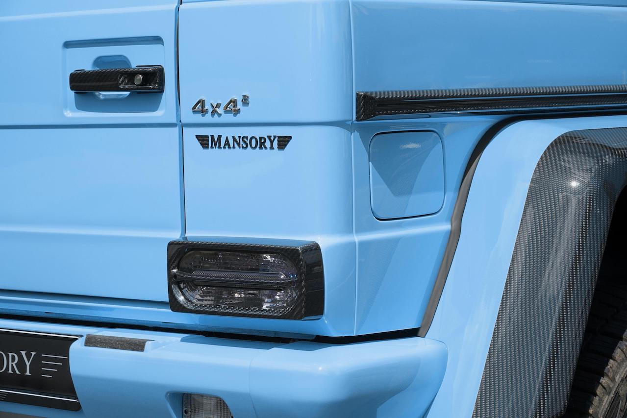 mansory mercedes benz amg 4x4 g550 g63 g65 g500 smoky rear tail light