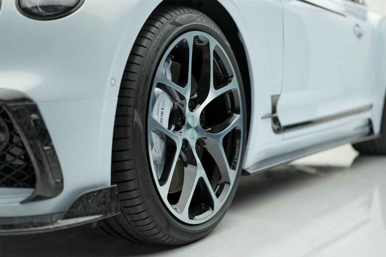 mansory bentley gt carbon fiber body kit by5 wheel rim 22 2019 2020