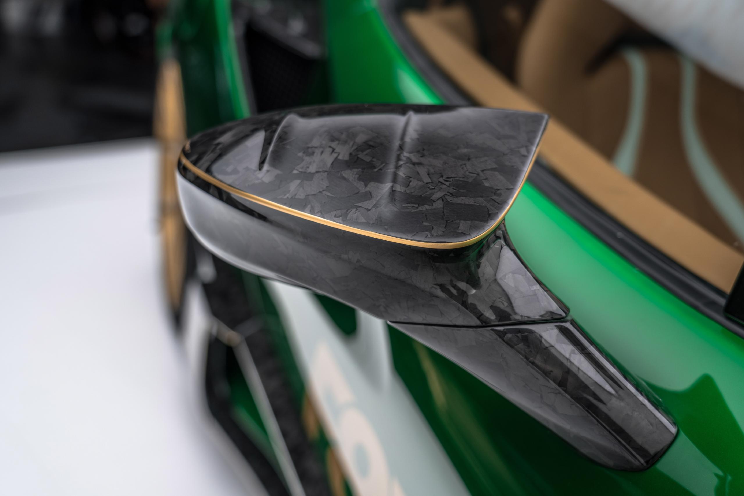 mansory f8xx ferrari f8 body kit carbon fiber mirror 2020 2021